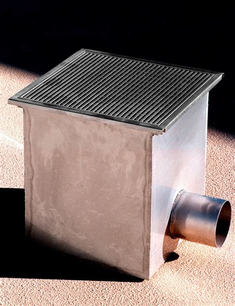 steel sump box drain|concrete sump box.